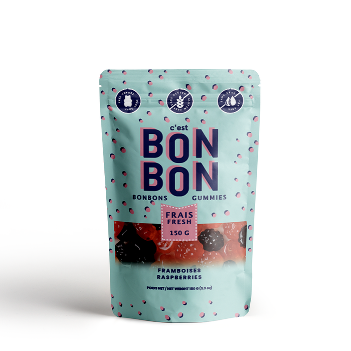 La boîte à bonbons - Raspberries - Gummy Candies