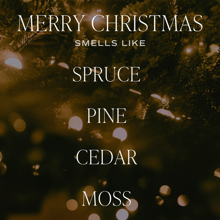 Sweet Water Decor - *NEW* Merry Christmas 9 oz Soy Candle - Christmas Decor