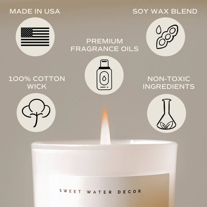 Sweet Water Decor - Spa Day 11 oz Soy Candle - Home Decor & Gifts