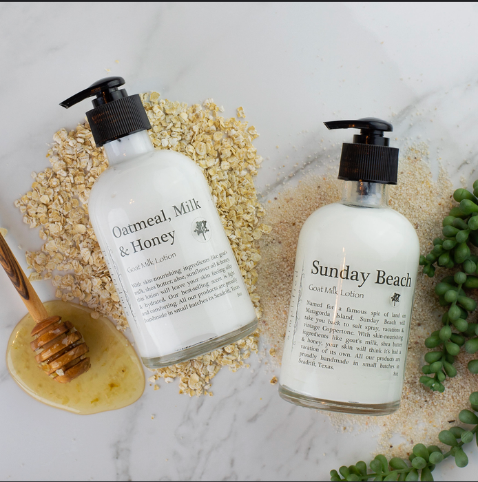 Simplified Soap - 8oz Goat Milk Lotion: Summer