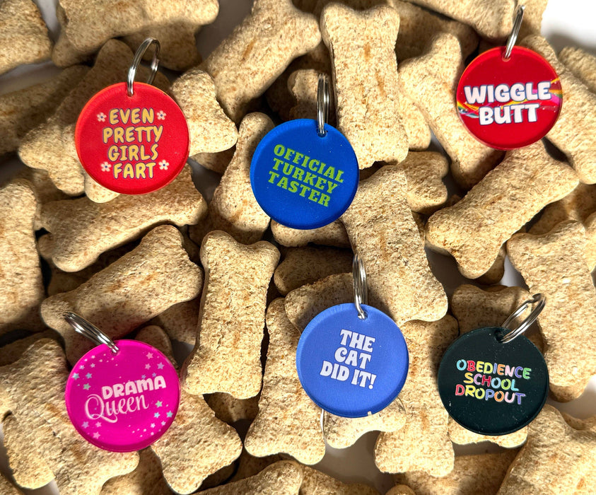 Peace, Love and Sarcasm - The Cat Did It Pup Charm