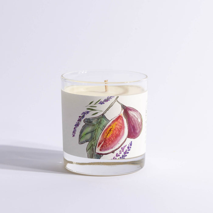 Just Bee - Lavender Fig - Just Bee Candles: 7 oz (up to 40 hrs of clean burning)