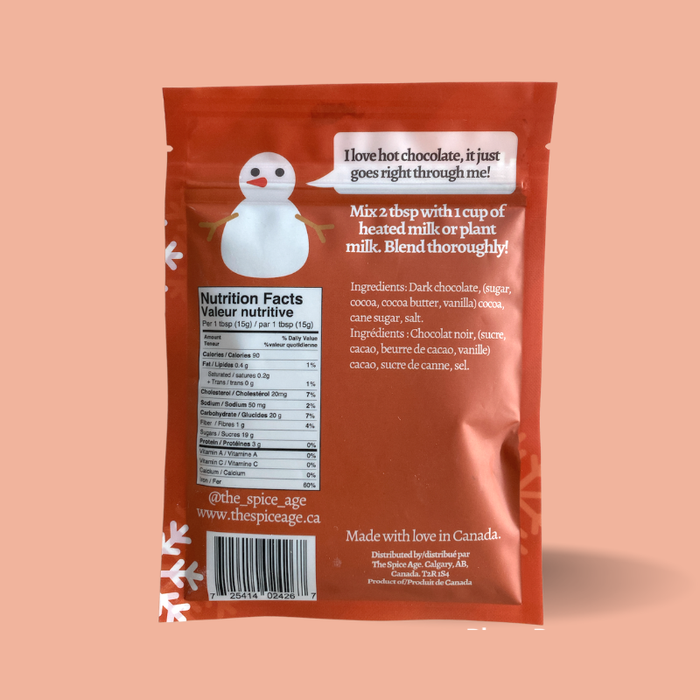 The Spice Age - Gourmet Hot Chocolate with Real Chocolate Chunks