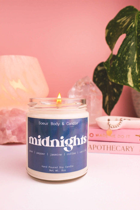 Soeur Body and Candle - Midnights Soy Candle