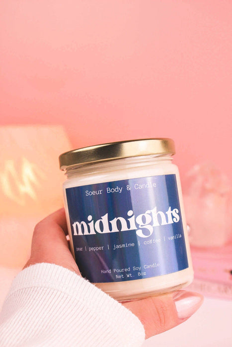 Soeur Body and Candle - Midnights Soy Candle