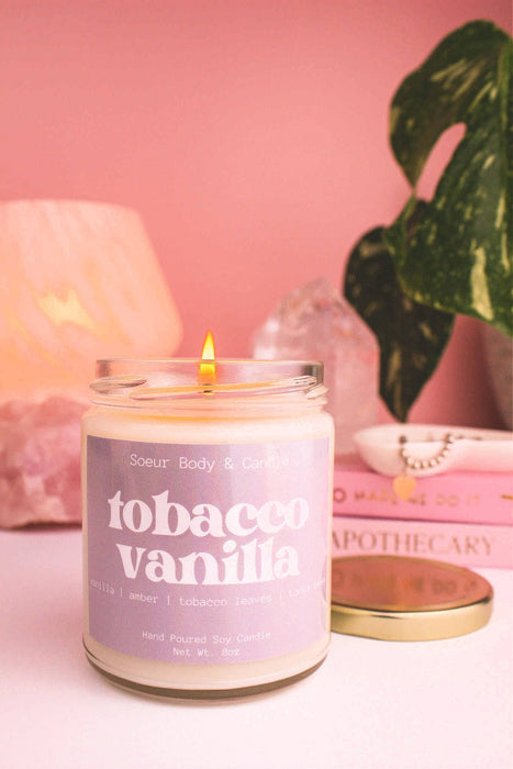 Soeur Body and Candle - Tobacco Vanilla Soy Candle