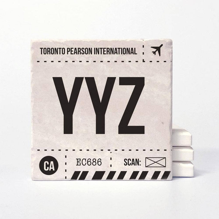 Versatile Coasters CA - Toronto Airport Code Coasters
