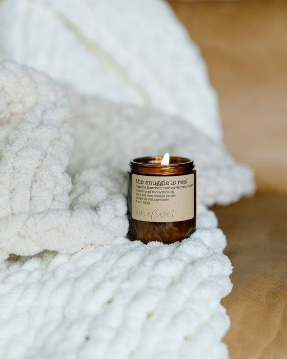 onefive1 - the snuggle is real soy wax candle | FALL