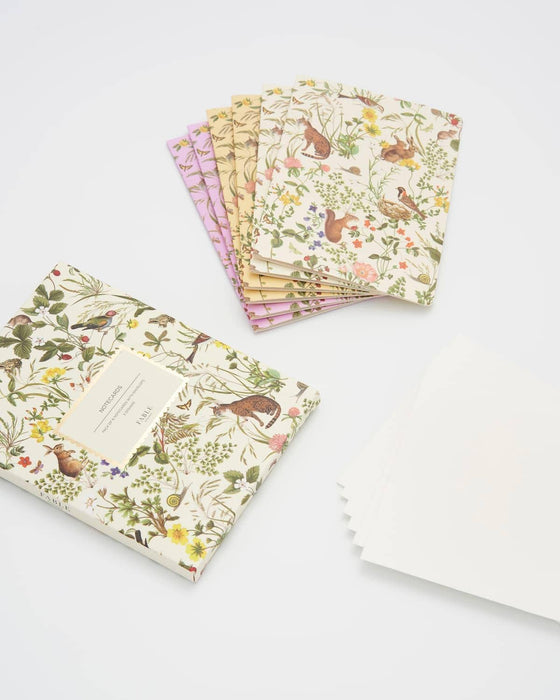 Fable England - FABLE Meadow Creatures Note Cards - Pack Of 6