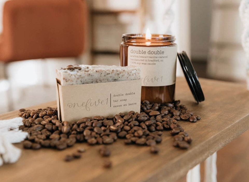 onefive1 - double double soy wax candle - CANADA SIGNATURE LINE