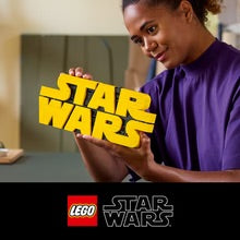Lego Star Wars Brick-Built Star Wars Logo Sign