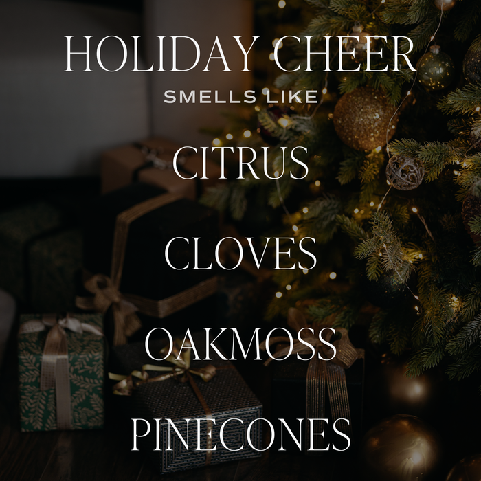 Sweet Water Decor - *NEW* Holiday Cheer 9 oz Soy Candle - Christmas Gifts