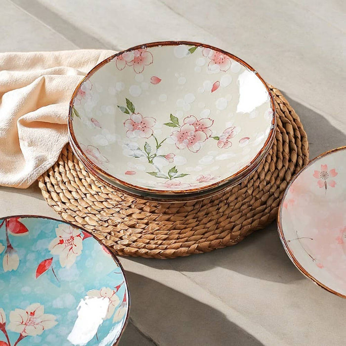 Homerely - Ceramic Floral Design Dessert Plate