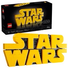 Lego Star Wars Brick-Built Star Wars Logo Sign