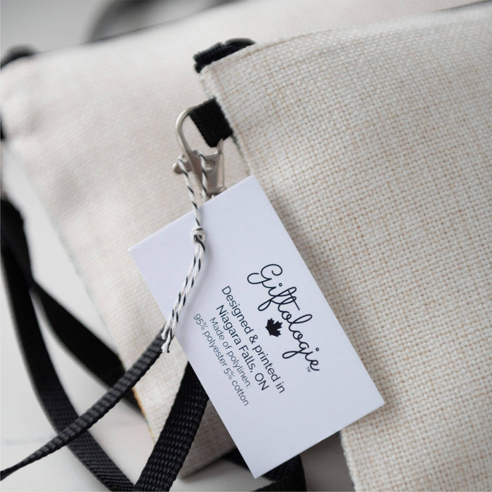 Berry Bliss Linen Blend Accessory Bag By Giftologie