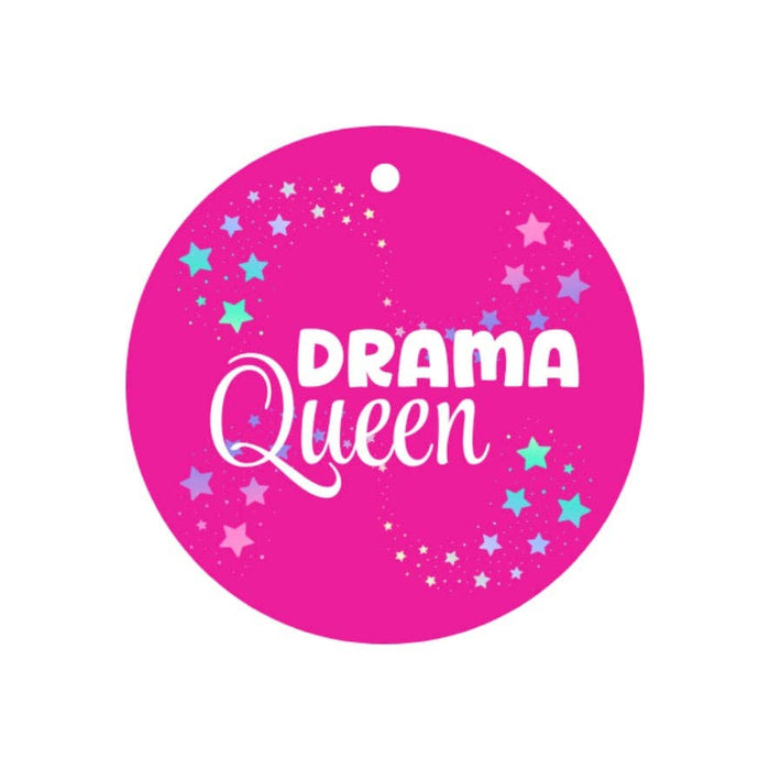 Peace, Love and Sarcasm - Drama Queen Pup Charm