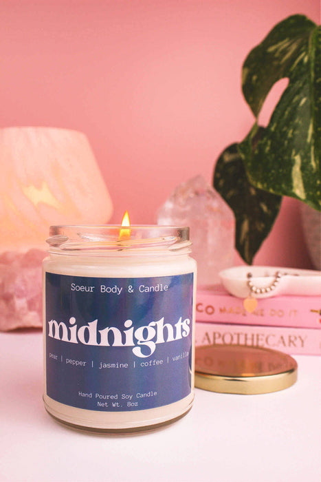 Soeur Body and Candle - Midnights Soy Candle