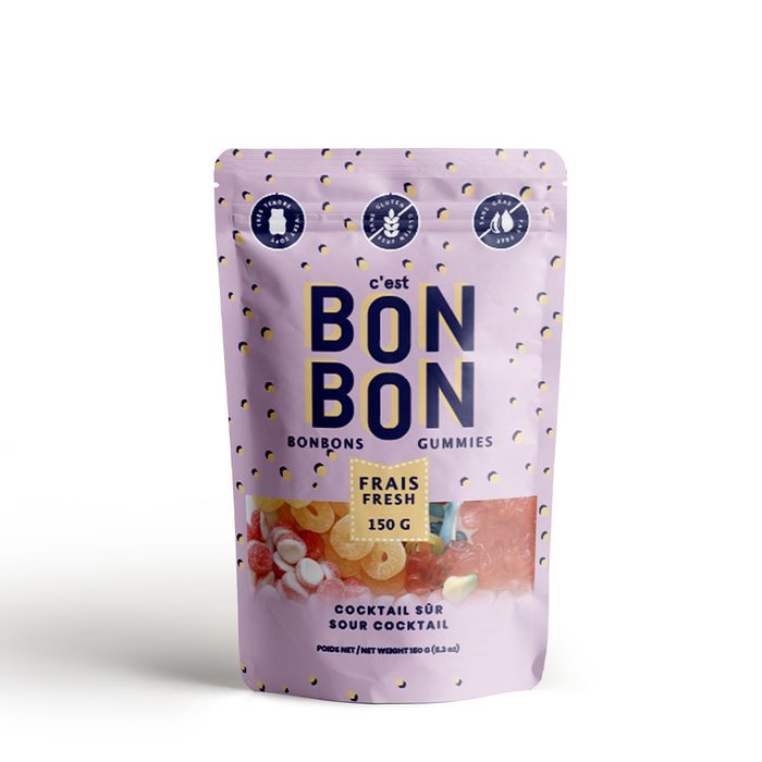 La boîte à bonbons - Sour Cocktail - Gummy Candies