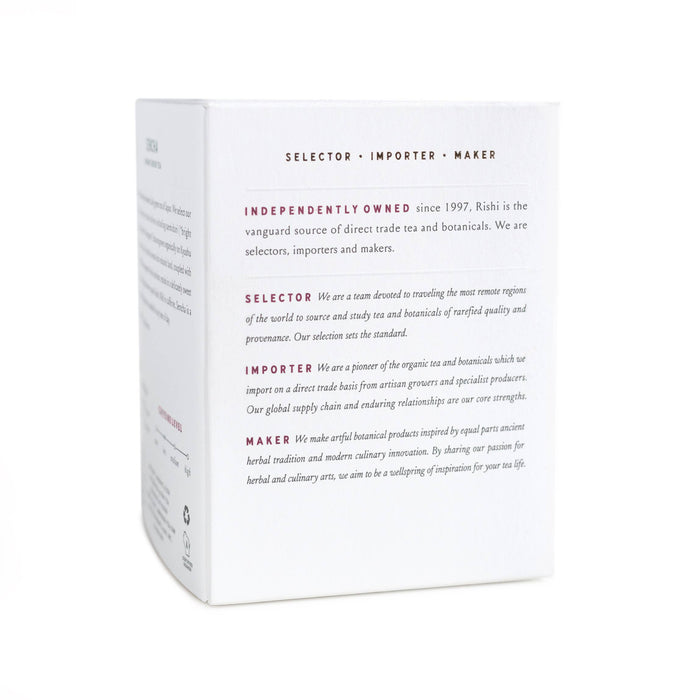 Rishi Tea & Botanicals - Elderberry Healer Organic Herbal Tea Sachets