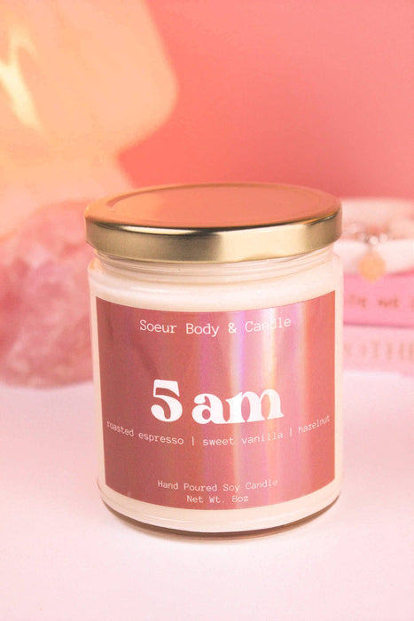 Soeur Body and Candle - 5am Soy Candle
