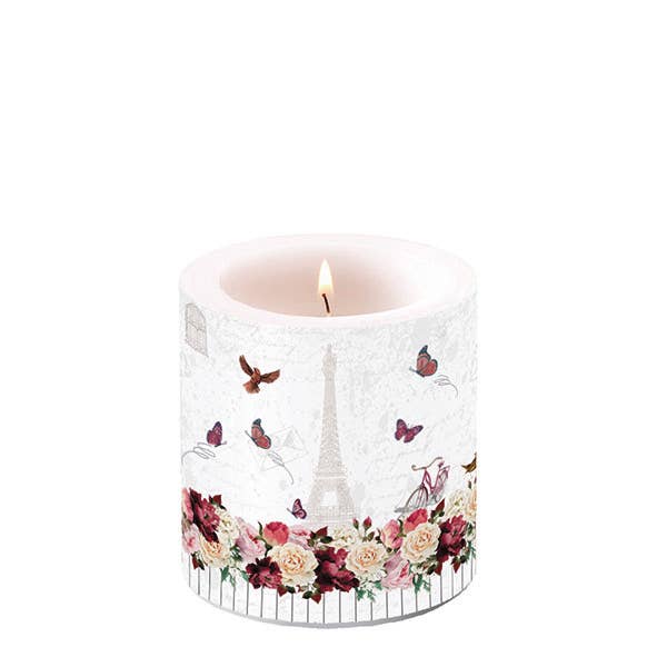 Elegant Gifts - Candle SMALL - Romantic Paris