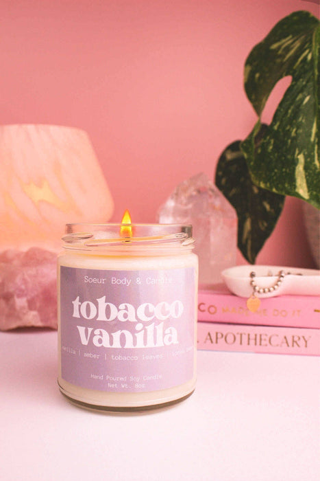 Soeur Body and Candle - Tobacco Vanilla Soy Candle