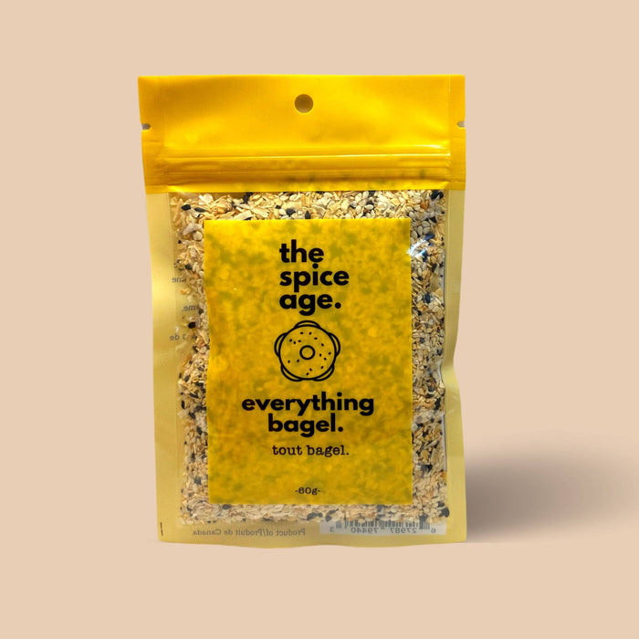 The Spice Age - Everything Bagel Seasoning: 60 grams
