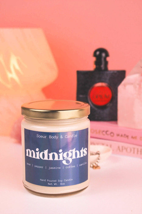 Soeur Body and Candle - Midnights Soy Candle