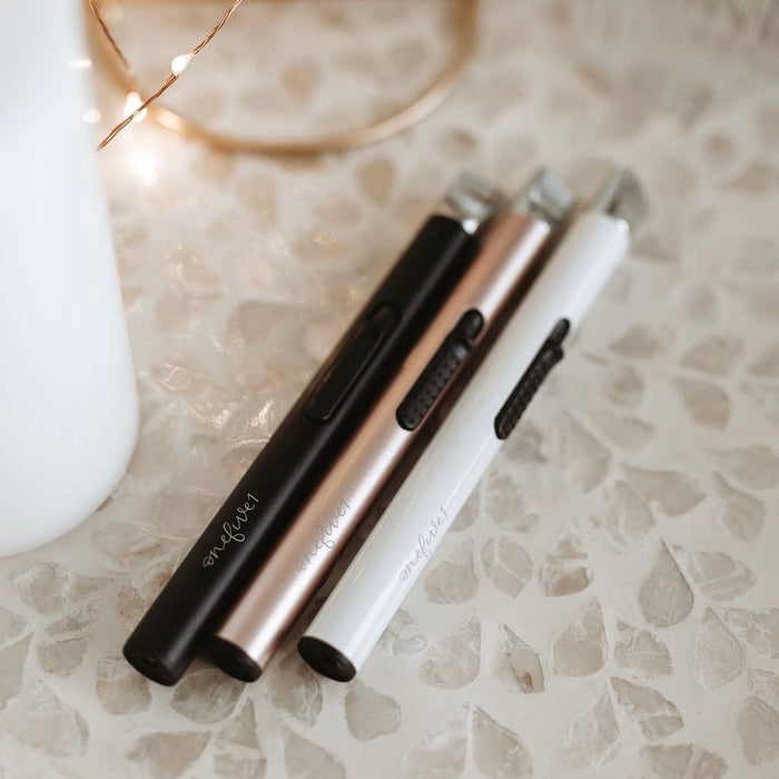 onefive1 - usb lighter- CANDLE ACCESSORY: Matte black