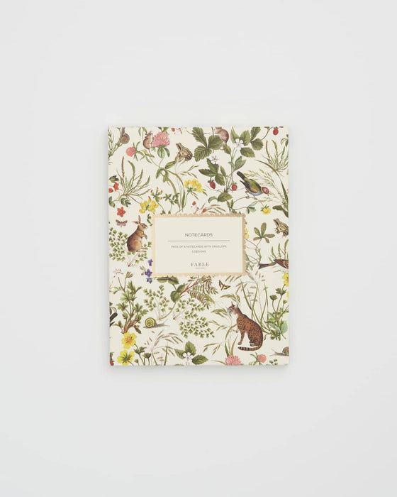 Fable England - FABLE Meadow Creatures Note Cards - Pack Of 6
