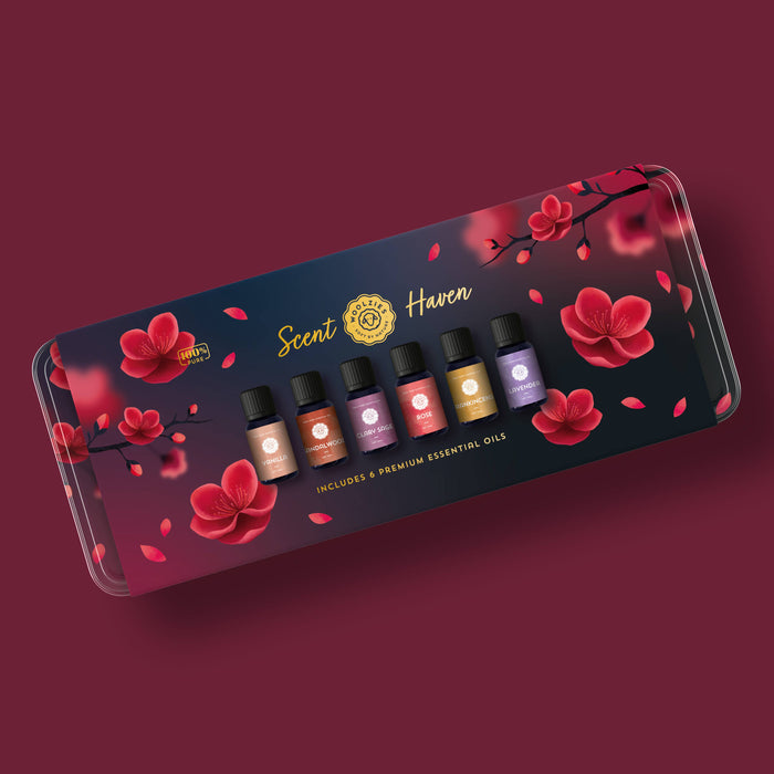 Woolzies - Scent Haven Premium set of 6 Tin Box Gift Set