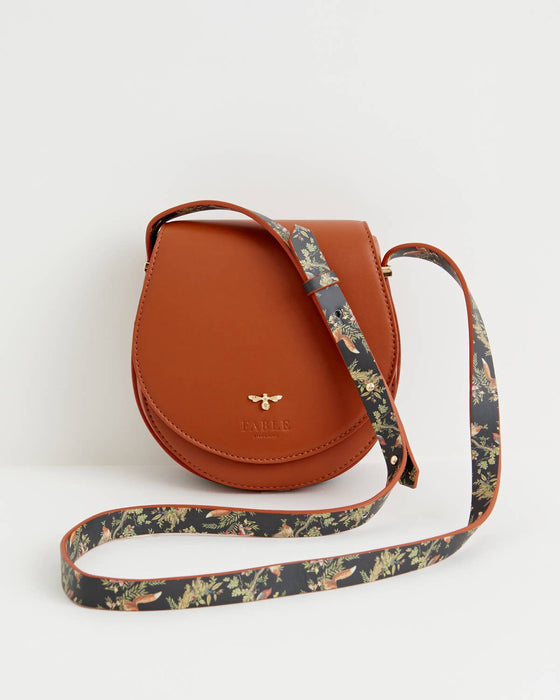 Fable England - FABLE A Night's Tale Saddle Purse Tan