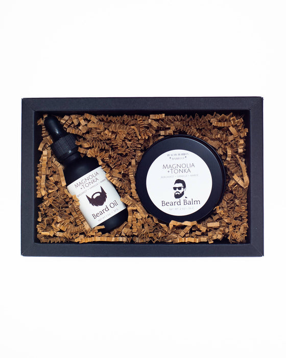 Beachy Bubbles Bath Co - Beard Care Sets: Magnolia + Tonka