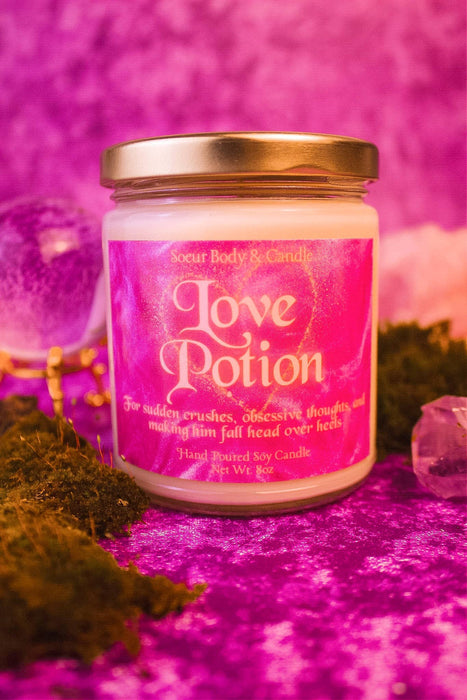 Soeur Body and Candle - Love Potion Soy Candle