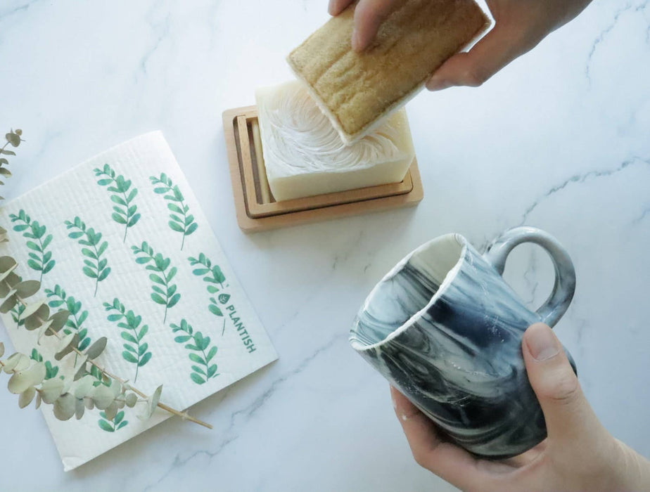 Plantish - Eco Sponge: Set of 2