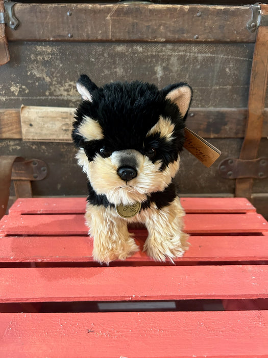 Realistic Stuffed Yorkie Puppy