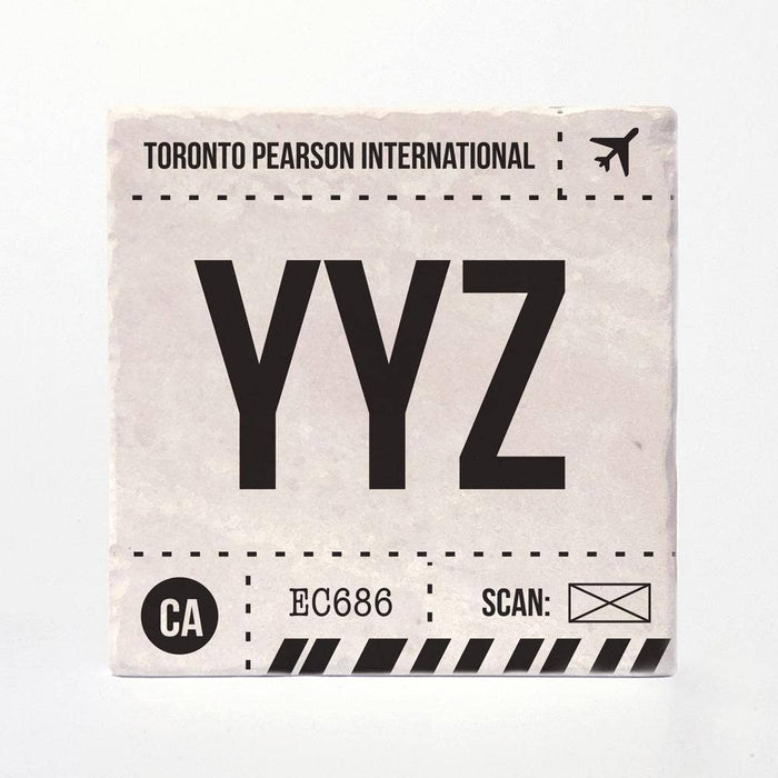 Versatile Coasters CA - Toronto Airport Code Coasters