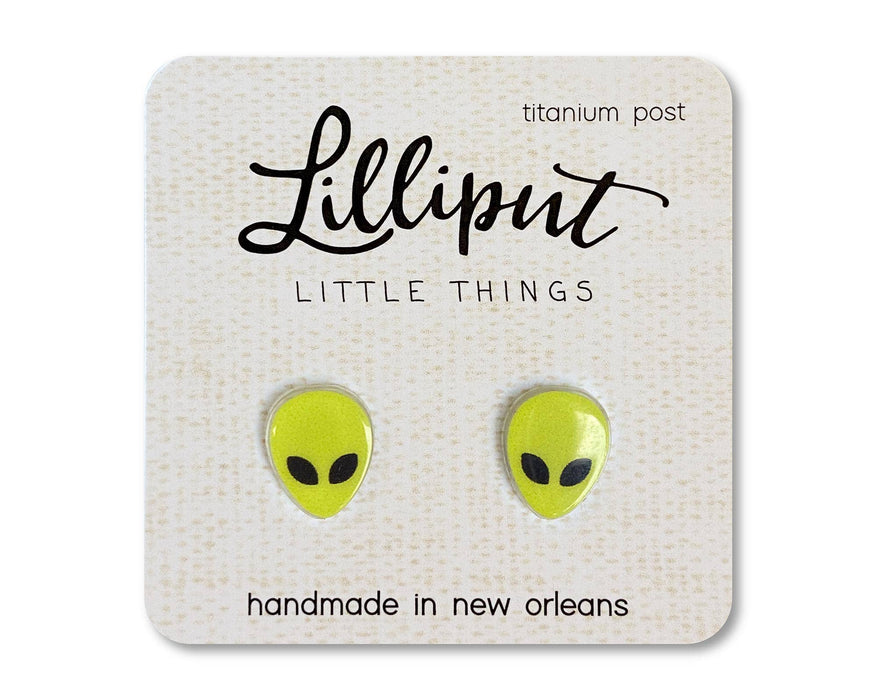 Lilliput Little Things - Alien Earrings