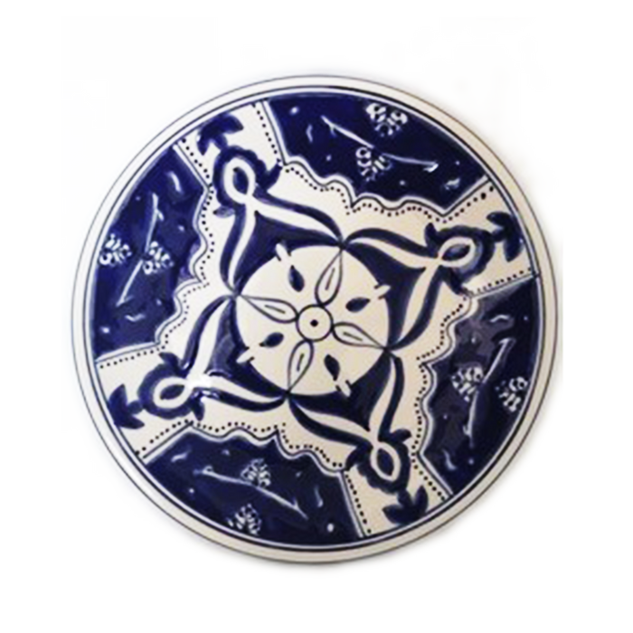 Sobremesa by Greenheart - Nigella Cobalt Dinner Plate