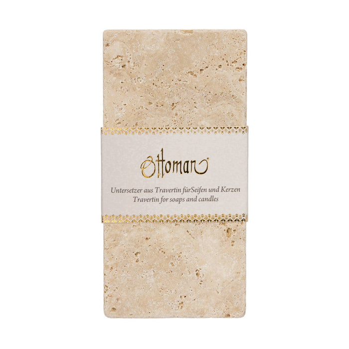 Royal Orient Cosmetic GmbH - Travertine stone - soap dish - oblong