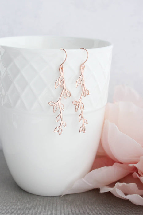 A Pocket of Posies - Leafy Branch Earrings