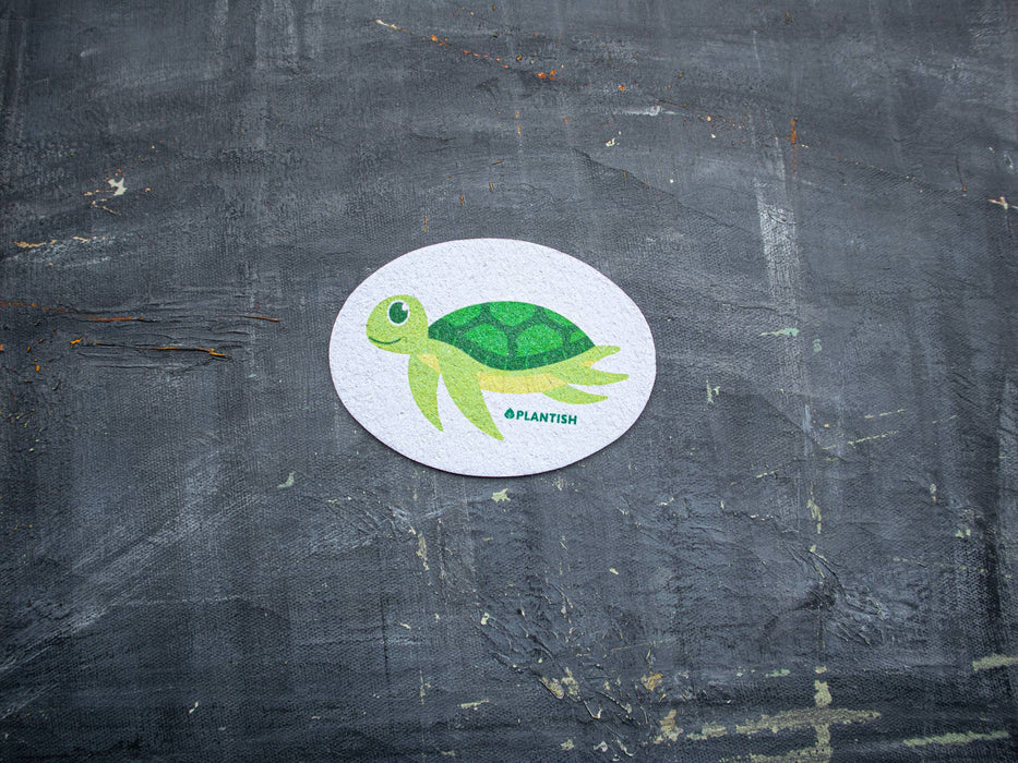 Plantish - Sea Turtle - Pop up Sponge