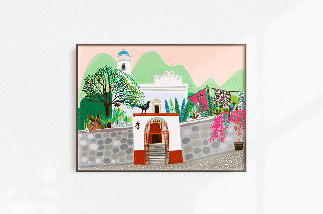 Anja Jane - San Sebastián Art Print