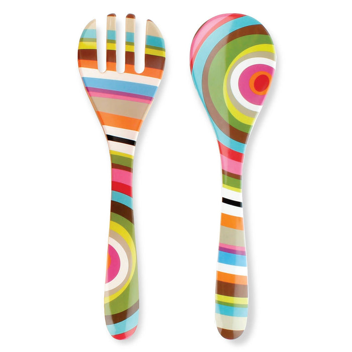 French Bull - Ring Salad Server Set