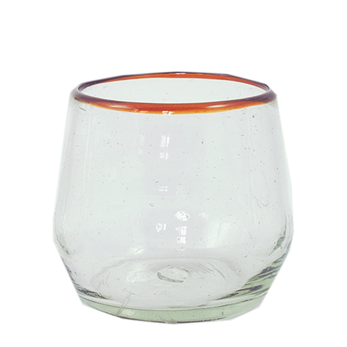 Sobremesa by Greenheart - Amber Rim Roly Wine Glass