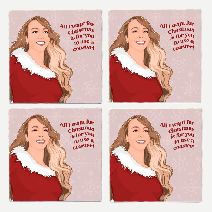 Versatile Coasters CA - All I Want For Christmas - Mariah