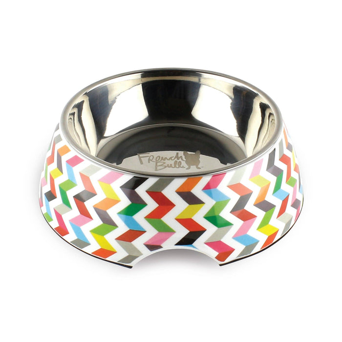 French Bull - Ziggy White Small Pet Bowl