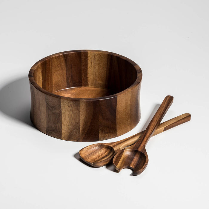 Kalmar Home - Large Salad Bowl with Servers - 328B-3