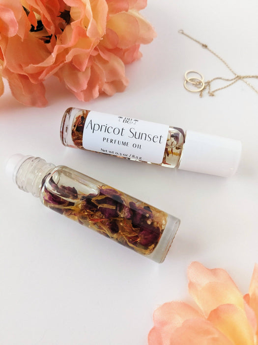Beachy Bubbles Bath Co - Apricot Sunset Perfume Oil