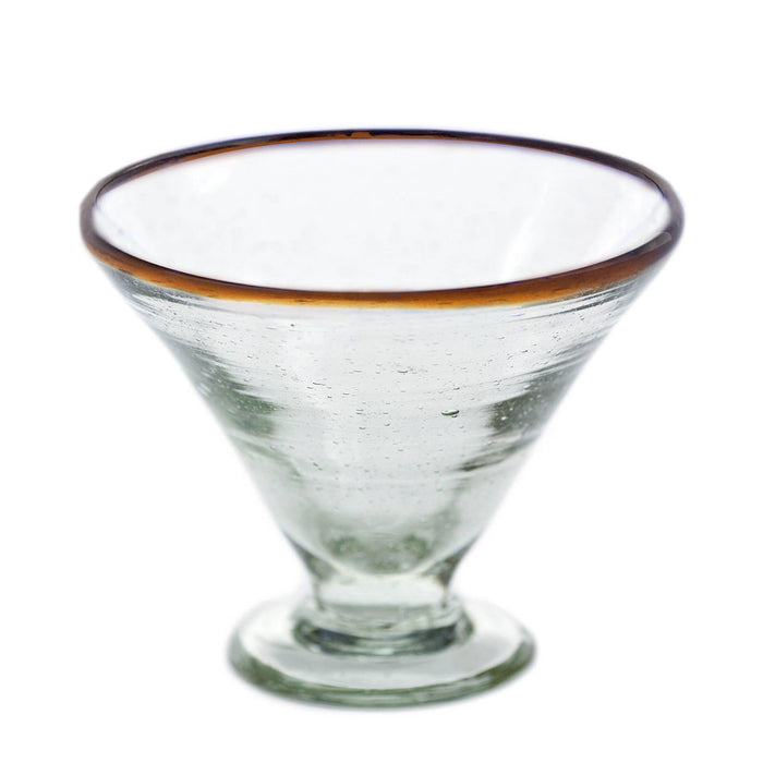 Sobremesa by Greenheart - Amber Rim Margarita Glass